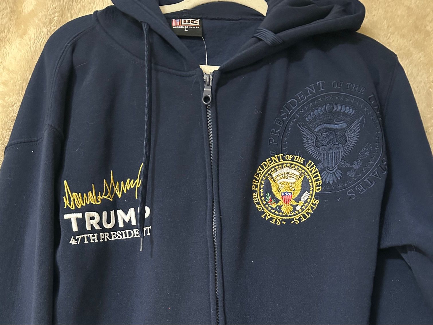 Hoodie, Trump Signed