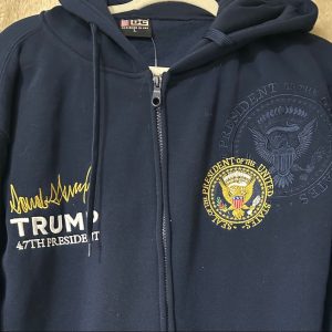 Hoodie, Trumped Signed< Size L