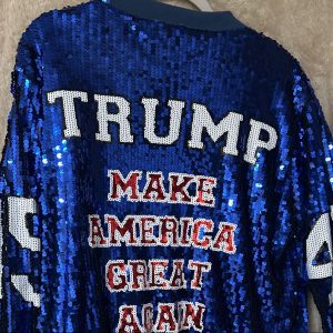Bling MAGA Blue Jacket