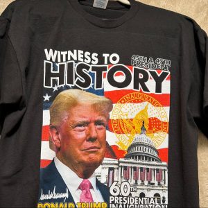 T-Shirt: Trump-Witness to History, Size L