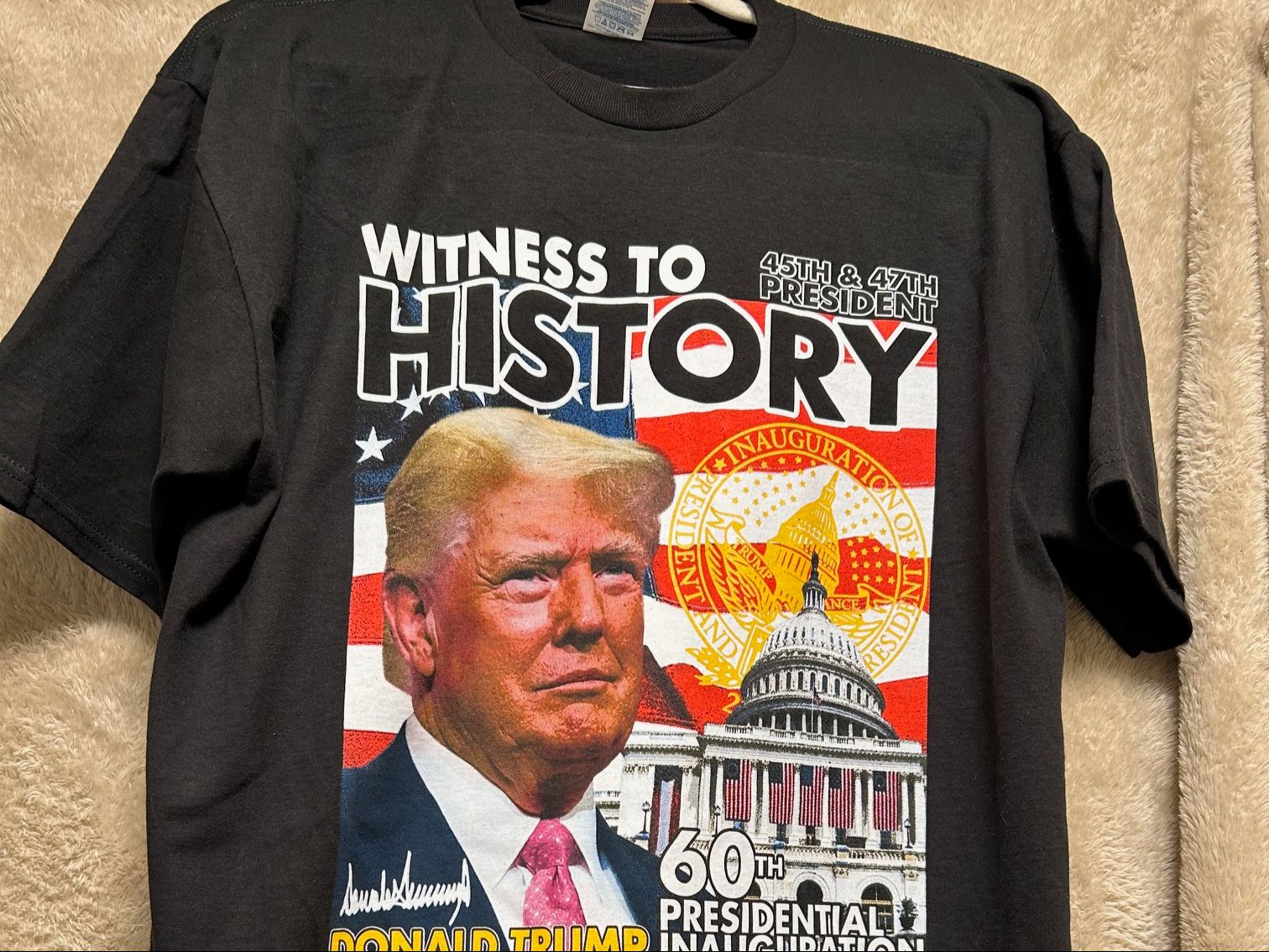 T-Shirt:  Trump – Witness to History, Size 3XL