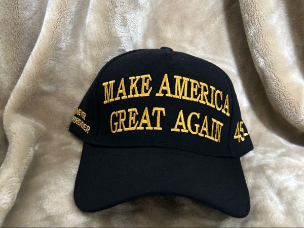 Hat, MAGA (Black with Gold Lettering)