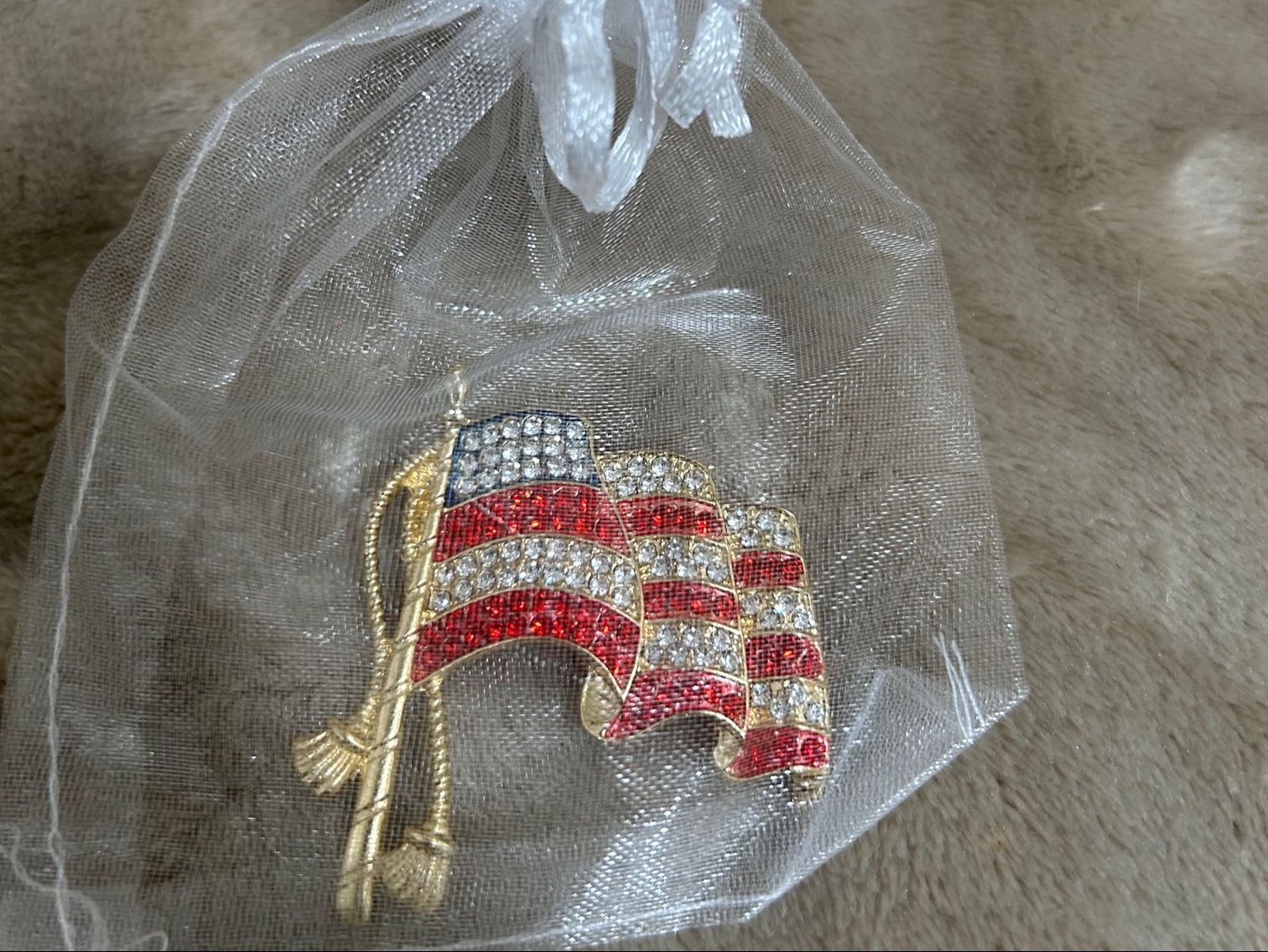 Jewelry:  Flag Pin