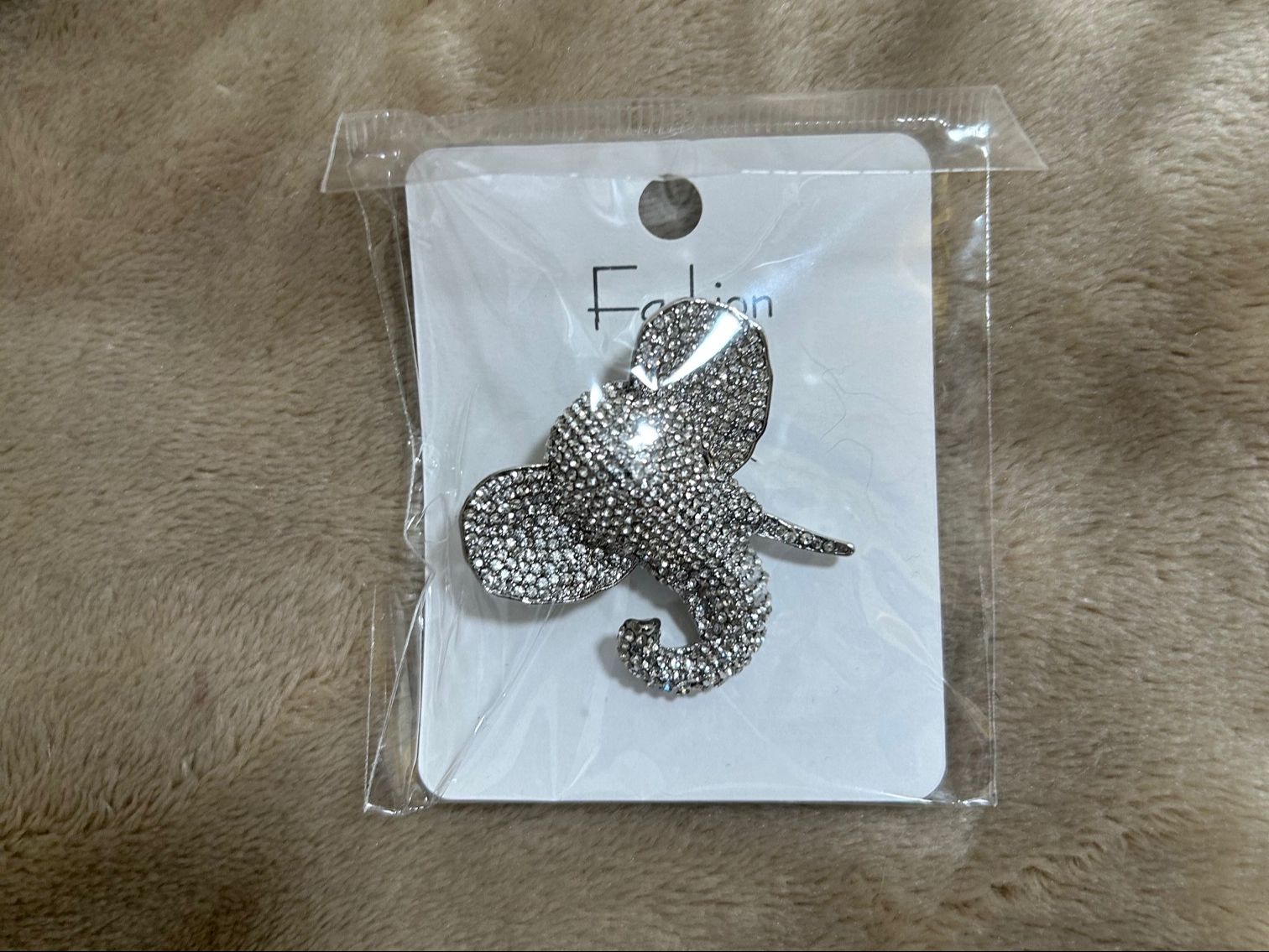 Jewelry:  Republic Elephant Pin